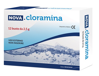 NOVA CLORAMINA 12 BUSTE 2,5 G - famajoy.it