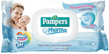 PAMPERS PHARMA SALVIETTE SENS 63 PEZZI - famajoy.it
