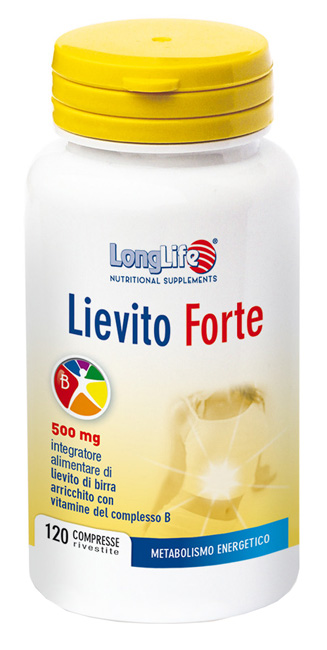 LONGLIFE LIEVITO FORTE 120 COMPRESSE - famajoy.it