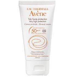 EAU THERMALE AVENE CREMA SCHERMO MINERALE 50+ 50 ML - famajoy.it