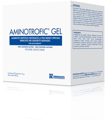 AMINOTROFIC GEL ALIMENTO DIETETICO A FINI MEDICI SPECIALI 20 BUSTINE 12 G - famajoy.it