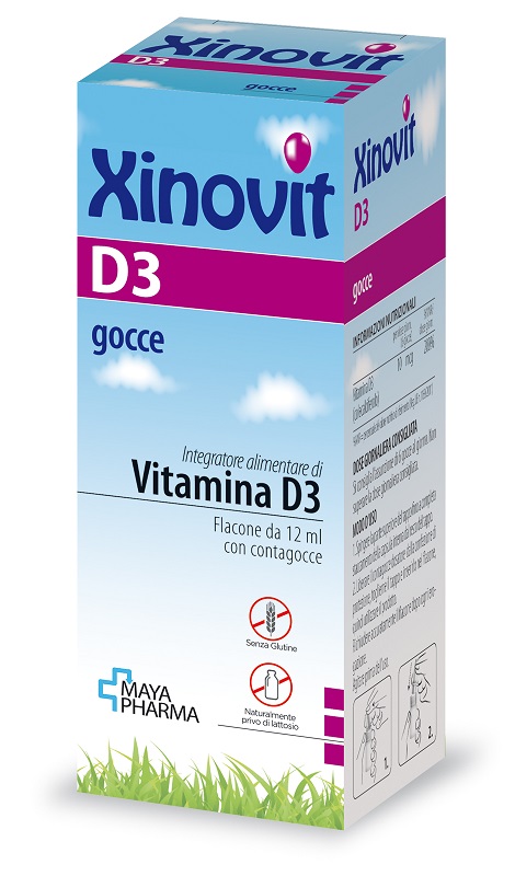 XINOVIT D3 GOCCE 12 ML - famajoy.it