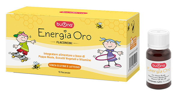 BUONA ENERGIA ORO 10 FLACONCINI DA 10 ML - famajoy.it