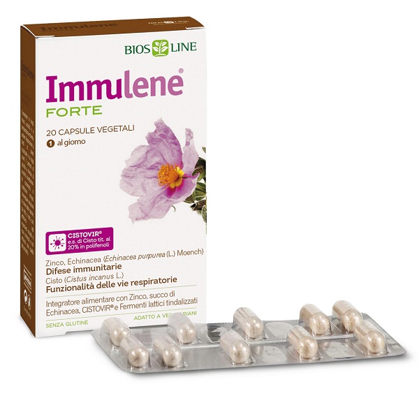 BIOSLINE IMMULENE FORTE 20 CAPSULE - famajoy.it