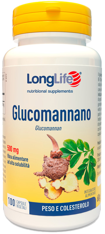 LONGLIFE GLUCOMANNANO 100 CAPSULE VEGETALI - famajoy.it
