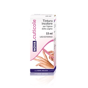 NOVA CUTICOLE TINTURA INCOLORE 15 ML 1 PEZZO - famajoy.it