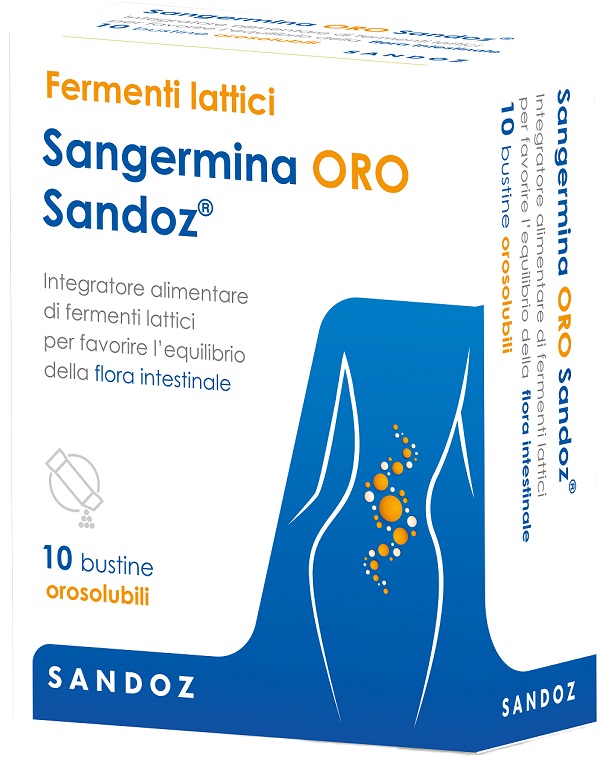 SANGERMINA ORO 10 BUSTINE OROSOLUBILE - famajoy.it