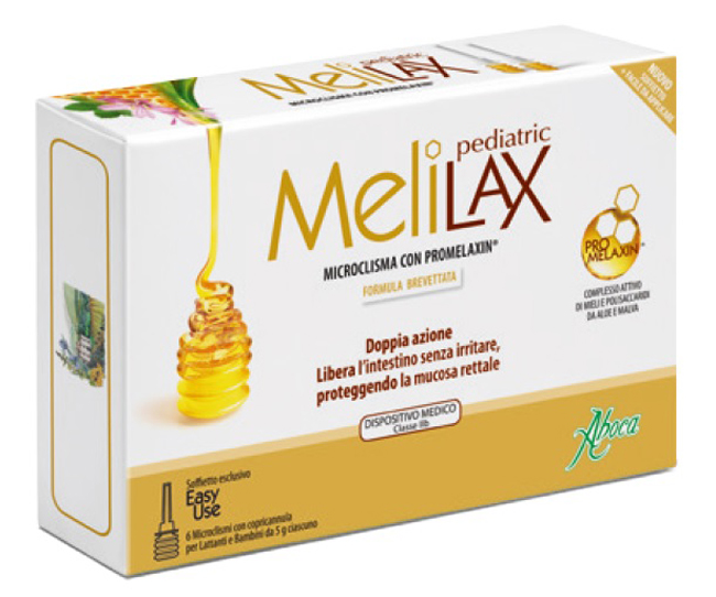 MELILAX PEDIATRIC MICROCLISMI 6 PEZZI 5 G - famajoy.it