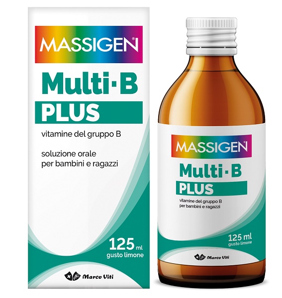 DAILYVIT+ MULTI B PLUS VITAMINE DEL GRUPPO B PER BAMBINI E RAGAZZI GUSTO CREMA BISCOTTO 125 ML - famajoy.it