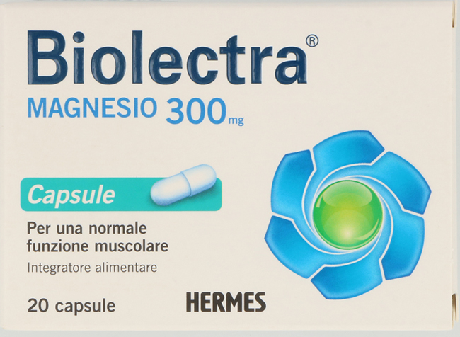 BIOLECTRA MAGNESIO 20 CAPSULE - famajoy.it