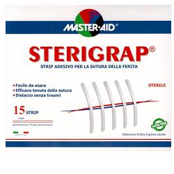 CEROTTO PER SUTURA MASTER-AID STERIGRAP 7,5X0,6 12 PEZZI - famajoy.it