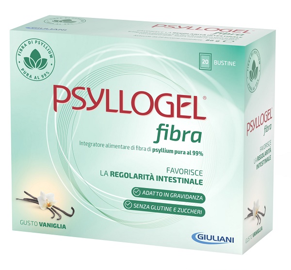 PSYLLOGEL FIBRA VANIGLIA 20 BUSTINE - famajoy.it