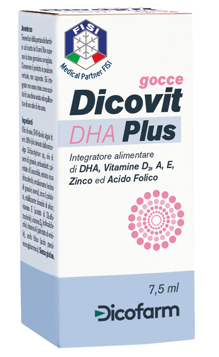 DICOVIT DHA PLUS 7,5 ML - famajoy.it