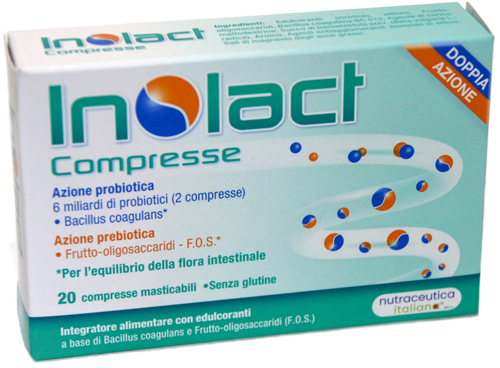 INOLACT 20 COMPRESSE MASTICABILI - famajoy.it
