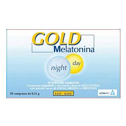 MELATONINA GOLD HTP 1MG 20 COMPRESSE - famajoy.it