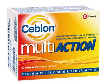 CEBION MULTIACTION 20 COMPRESSE EFFERVESCENTI - famajoy.it