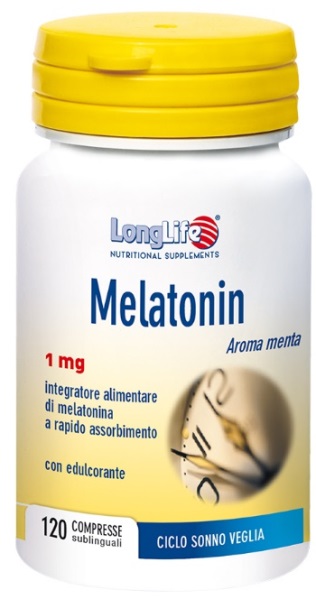 LONGLIFE MELATONIN 1 MG 120 COMPRESSE - famajoy.it