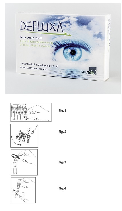 DEFLUXA GOCCE OCULARI 15 CONTENITORI MONODOSE DA 0,4 ML - famajoy.it