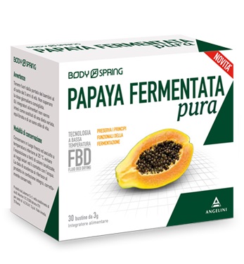 BODY SPRING PAPAYA FERMENTATA PURA 30 BUSTINE - famajoy.it