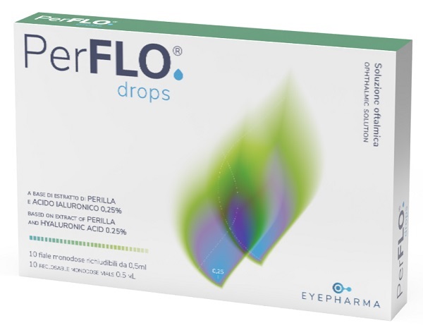 PERFLO DROPS GOCCE OCULARI 10 FIALE MONODOSE - famajoy.it