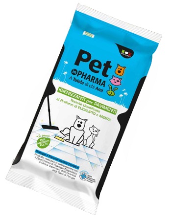PET IN PHARMA PANNI IGIENE PAVIMENTO 12 PEZZI - famajoy.it