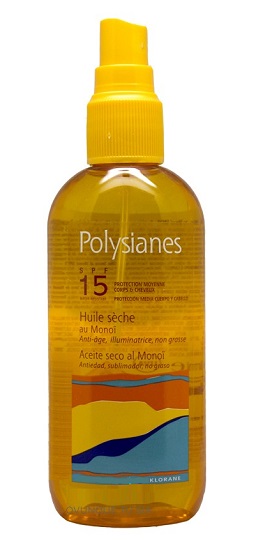 LES POLYSIANES OLIO SECCO SPF 15 PER CORPO CAPELLI 150 ML - famajoy.it