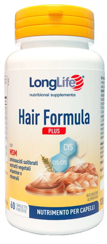 LONGLIFE HAIR FORMULA PLUS 60 TAVOLETTE - famajoy.it