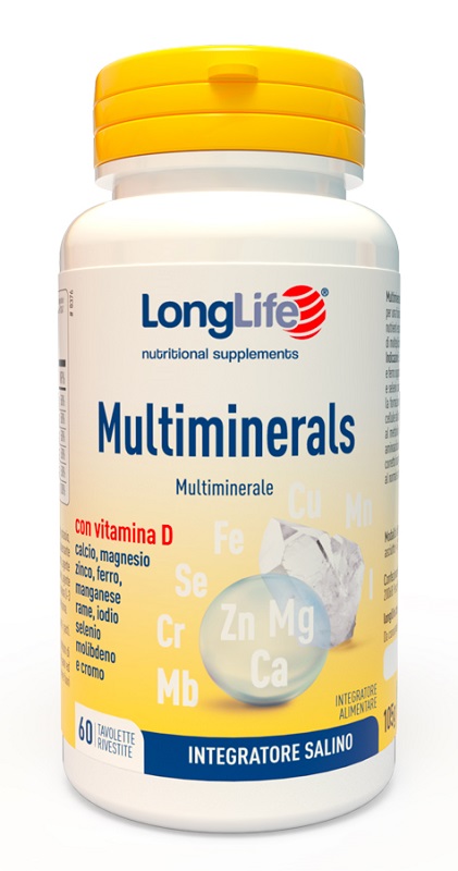 LONGLIFE MULTIMINERALS 60 TAVOLETTE - famajoy.it