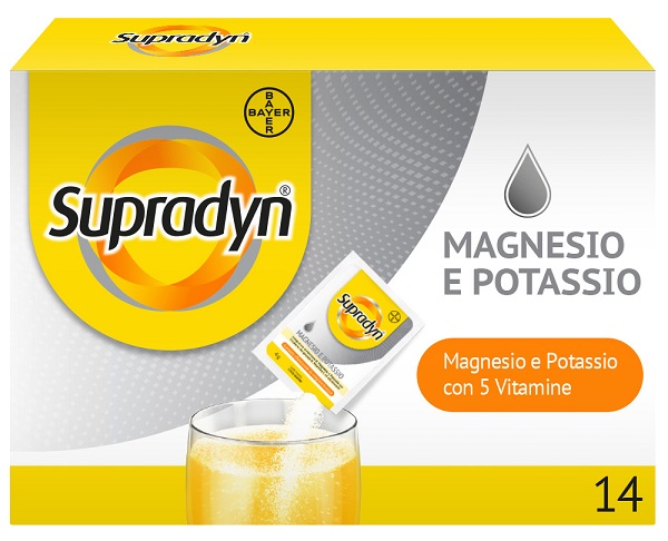 SUPRADYN MAGNESIO POTASSIO SENZA ZUCCHERO 14 BUSTINE 4 G - famajoy.it