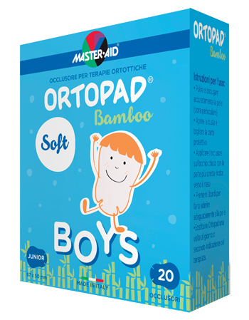 CEROTTO OCULARE PER ORTOTTICA ORTOPAD SOFT BOYS JUNIOR 20 PEZZI - famajoy.it