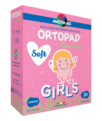 CEROTTO OCULARE PER ORTOTTICA ORTOPAD SOFT GIRLS JUNIOR 20 PEZZI - famajoy.it