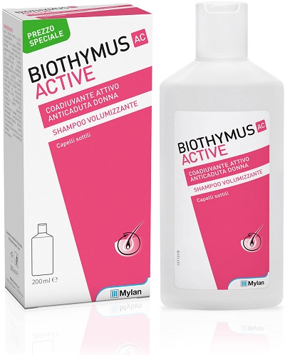 BIOTHYMUS AC ACTIVE SHAMPOO VOLUMIZZANTE DONNA 200 ML PREZZO SPECIALE - famajoy.it
