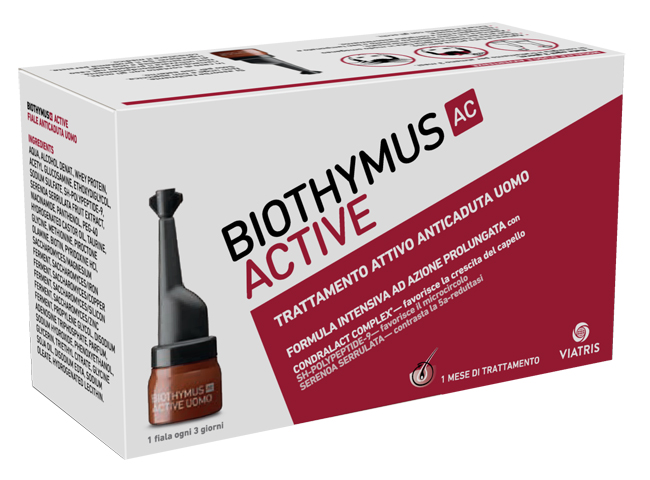 BIOTHYMUS AC ACTIVE TRATTAMENTO ATTIVO ANTICADUTA UOMO 10 FIALE 3,5 ML - famajoy.it