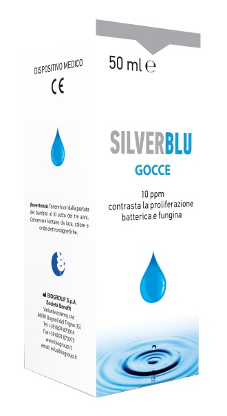 SILVER BLU GOCCE 50 ML - famajoy.it