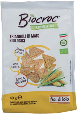 BIOCROC TRIANGOLI DI MAIS BIO 40 G - famajoy.it