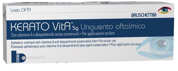 UNGUENTO OFTALMICO KERATO VITA 5 G - famajoy.it