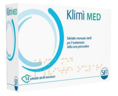 KLIMI' MED 14 SALVIETTINE DETERGENTI MONOUSO STERILI PER L'IGIENE OCULARE - famajoy.it