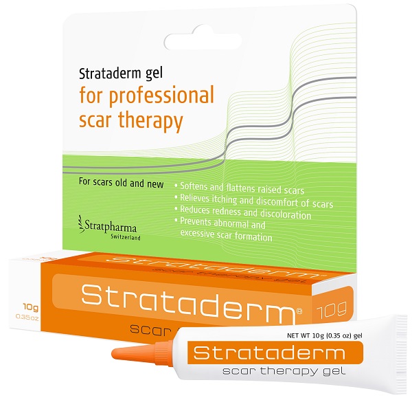 GEL AL SILICONE PER IL TRATTAMENTO DELLE CICATRICI STRATADERM 10G - famajoy.it