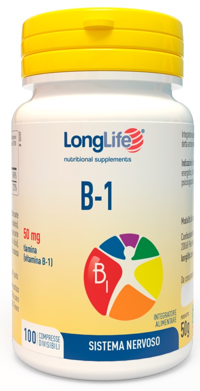 LONGLIFE B1 100 COMPRESSE 50 MG - famajoy.it