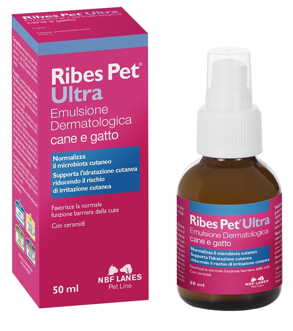 RIBES PET ULTRA EMULSIONE DERMATOLOGICA SPRAY 50 ML - famajoy.it