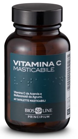 PRINCIPIUM VITAMINA C NATURALE 60 COMPRESSE MASTICABILI 72 G - famajoy.it