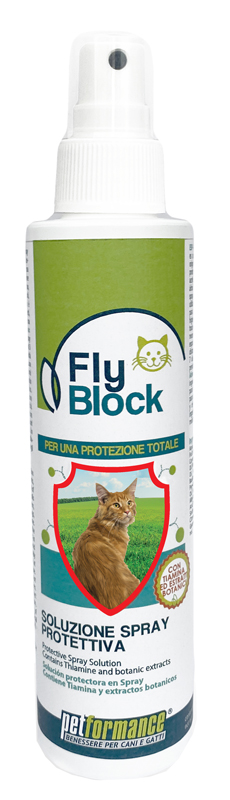 PETFORMANCE FLYBLOCK SPRAY GATTO 150 ML - famajoy.it