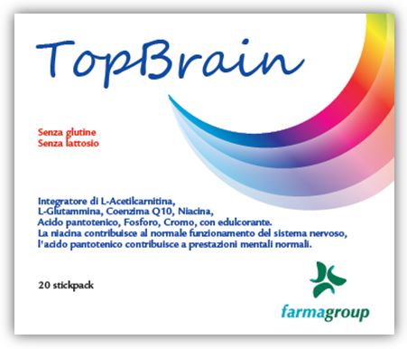 TOPBRAIN 20 STICK 4,5 G - famajoy.it