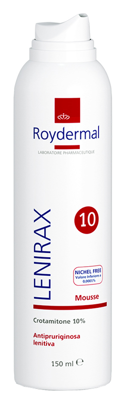 LENIRAX MOUSSE DERMATOLOGICA CROTAMITONE 10 % 150 ML - famajoy.it