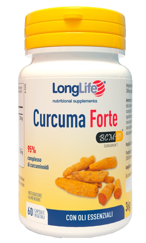 LONGLIFE CURCUMA FORTE 60 CAPSULE VEGETALI - famajoy.it