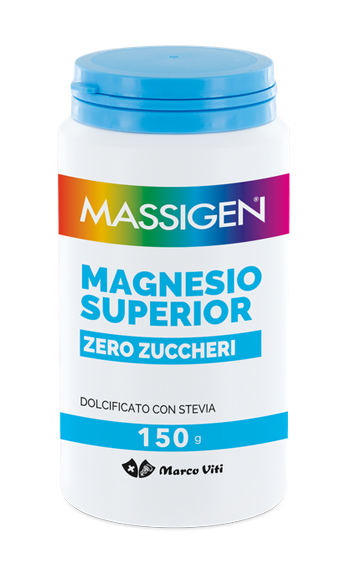 MASSIGEN MAGNESIO SUPERIOR ZERO ZUCCHERI 150 G - famajoy.it