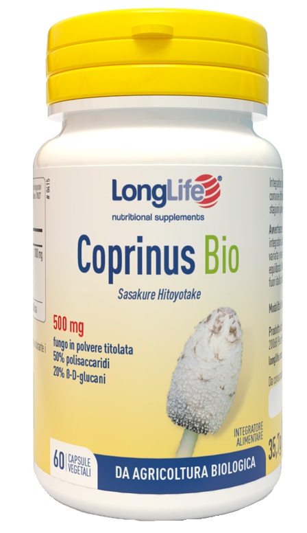 LONGLIFE COPRINUS BIO 60 CAPSULE - famajoy.it