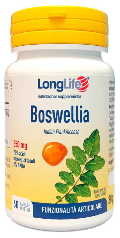 LONGLIFE BOSWELLIA 60 CAPSULE VEGETALI - famajoy.it