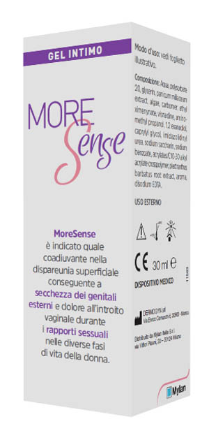 MORESENSE GEL TUBO 30 ML - famajoy.it