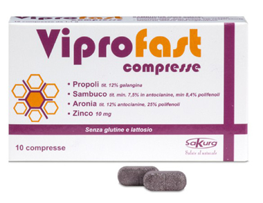 VIPROFAST 10 COMPRESSE - famajoy.it
